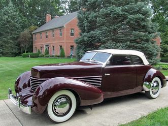 1937 cord 810 phaeton convertible