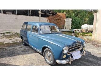 1959 peugeot 403 break bleu manuel, 4 vitesses conduite à...