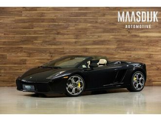 lamborghini gallardo - spyder 5.0 v10|lift|dealer|camera|soft-top|