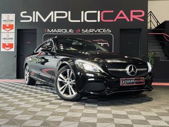 mercedes classe c coupe 220 d 9g-tronic fascination entretien mercedes garantie 12 mois