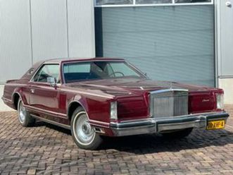 lincoln continental 6.6 mark v cartier uitvoering airco,1979 — oldtimers — marktplaats