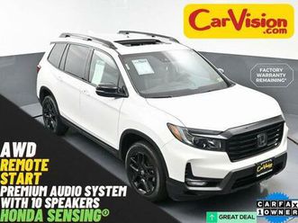 used 2024 honda passport black edition