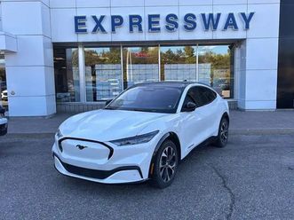 2022 ford mustang mach-e premium, extended range, leather, glass