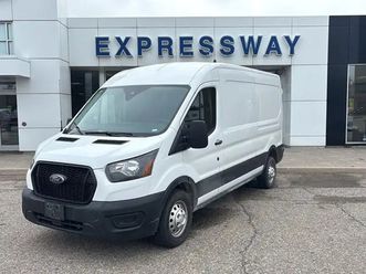 2024 ford transit cargo van 3.5l engine, medium roof, awd!! reve