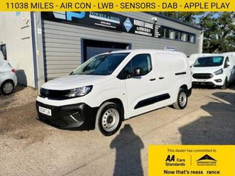 2024 vauxhall combo turbo d 2300 prime panel van diesel manual