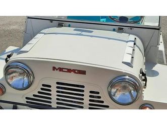 1966 mini moke blanc manuel, 4 vitesses conduite à gauche...