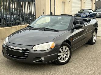 chrysler sebring cabriolet phase 2 - 2.0 bvm - 200