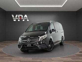 mercedes-benz v 300d · amg line · 237 ch · 7 places – burmester, acc, attelage électrique
