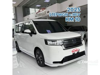 2025 honda stepwgn 2.0 spada e:hev mpv white on black step wgn stepwagon hybrid putih