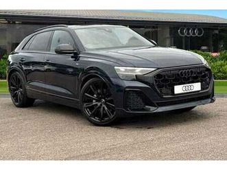 2026 audi q8 3.0 tdi v6 50 black edition tiptronic quattro euro 6 (start/stop) 5dr suv automatic