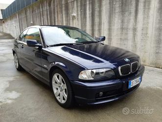 bmw 320ci coupé e46 2.2 benzina 6 cilindri 170 cv