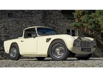 1962 triumph tr4 blanc manuel, 4 vitesses conduite à droi...