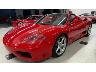 2002 ferrari 360 spider f1 a vendre