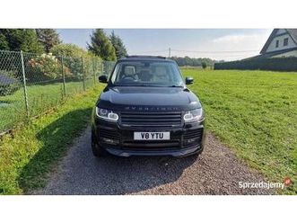 land rover range rover iv 5.0 zmodyfikowany overfinch 552hp bielsko-biala - sprzedajemy.pl