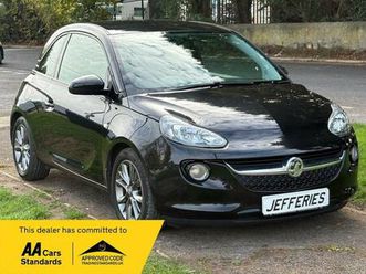 2017 67 vauxhall adam 1.4i jam hatchback 3dr petrol manual euro 6 (87 ps)