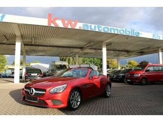 mercedes-benz slc 180 roadster,led,airscarf,leder,shzg.,navi