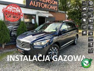infiniti qx60 lpg do 2035r, hak, 4x4, podgrzewane fotele/kierownica, kamera 360,bo