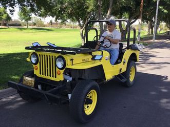 1946 willy's jeep with cj5 chassis and 225 v6