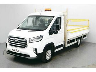 maxus deliver 9 2.0 d20 lux 150 bhp rwd l4 dropside lorry euro 6 ulez free