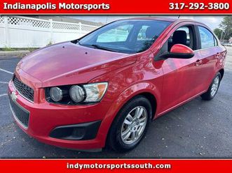 used 2013 chevrolet sonic lt