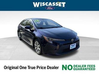 used 2024 toyota corolla le