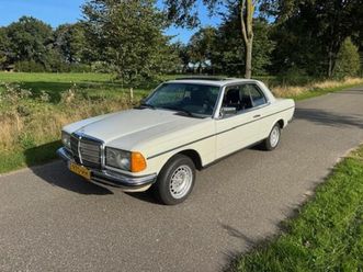 mercedes-benz 300-serie - w123 coupe td turbodiesel 1985 zeldzaam