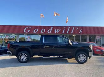 2021 gmc sierra 2500hd sle, diesel, clean carfax, remote start,