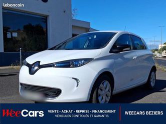 renault zoe q210 90 ze 22kwh location charge-rapide zen bva