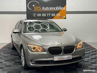 bmw serie 7 740d xdrive 306ch individual full, garantie 12 mois, historique complet bmw