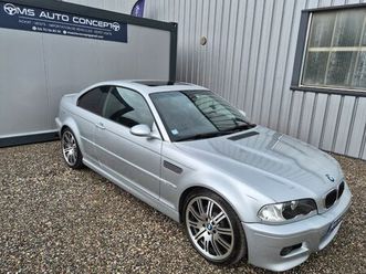 bmw m3 e46 coupé 3.2 343 ch bva smg2 2002 / 153.800 kms