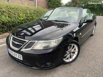saab 9-3 cabriolet 1.9tids 150ch 06/2008