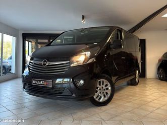 opel vivaro 1.6 edition tourer cdti 145 biturbo - 9 places - 101.200 km - historique complet -