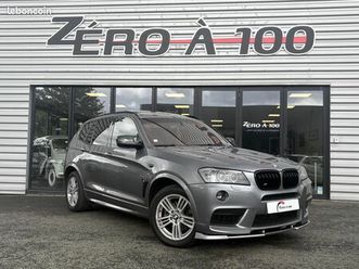 bmw x3 35xd pack m 3.0 313ch (toit ouvrant, siège chauffant, feux xénon avec plein phare auto)