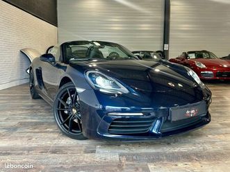 porsche 718 boxster 2.0 i 300 ch pdk suivi porsche + pse + carplay + pdls + gt sport alcantara
