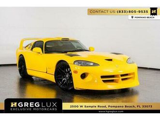 used 2001 dodge viper gts