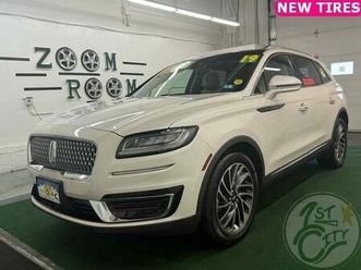 used 2019 lincoln nautilus reserve