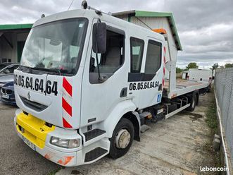 depanneuse pl renault midlum 12t double cabine