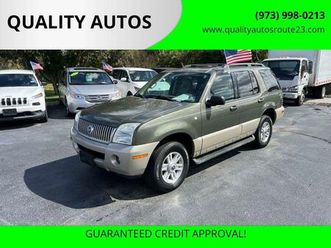 used 2004 mercury mountaineer convenience