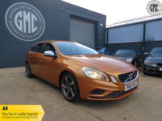 2011 volvo v60 1.6 t3 r-design 1.6t3 (start/stop)