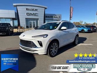 2024 buick encore gx avenir - certified - leather seats - $216 b