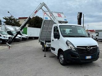 opel movano 2.3 ribaltabile con gru
