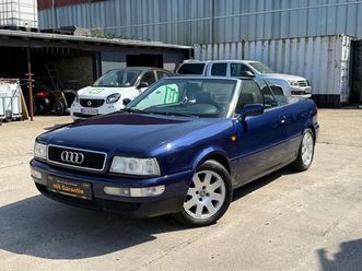 audi 80 2,6 cabrio/1.hand/leder/xenon/shz/klima