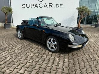 porsche 993 carrera cabrio tiptronic top zustand note 2