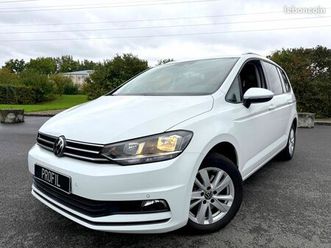 volkswagen touran 2.0l tdi 150 lounge bv6/1°main/carplay/camera/gps/coffre elec/origine france
