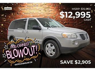 2009 pontiac montana sv6 w/1sa