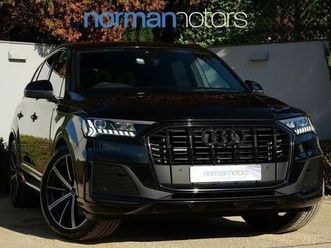 audi q7 3.0 tdi v6 45 black edition suv 5dr diesel tiptronic quattro euro 6 (start/stop) (231 ps)