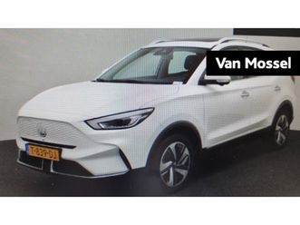 mg zs ev standard range luxury 50 kwh | wltp 320 km | panorama / schuif kantel dak | 17lmv | navi | 360° cam | acc | ecc | dab+ |