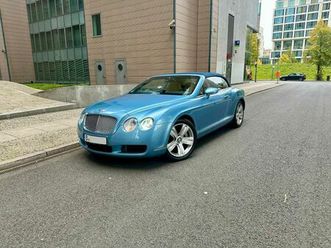 bentley continental gtc 6.0 w12