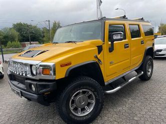 hummer h2 6.0 exclusive 4x4 temp/klima/shz/schiebedach