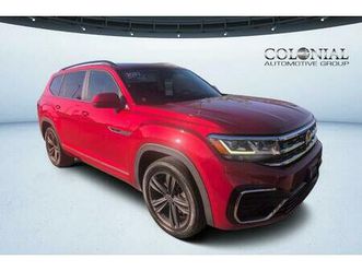used 2021 volkswagen atlas 3.6 v6 se w/ technology r-line